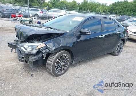 2016 Toyota Corolla S Plus from USA, damaged, VIN 5YFBURHEXGP501897